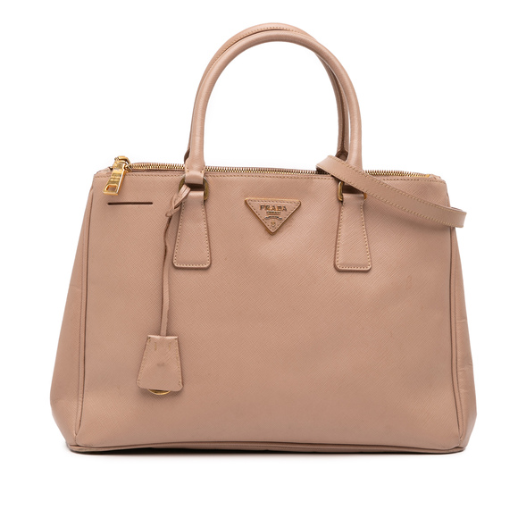 Pre-Loved Prada Medium Saffiano Lux Galleria Double Zip Tote - Picture 1 of 12